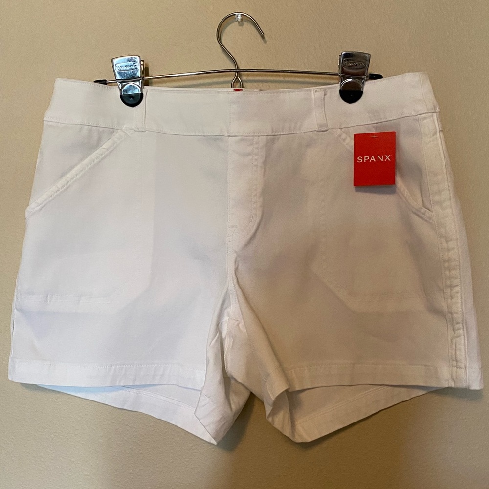 Spanx White Shorts - Never Worn